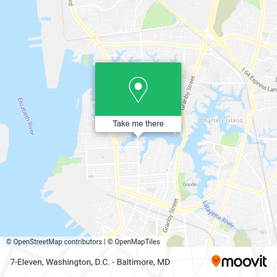 7-Eleven map
