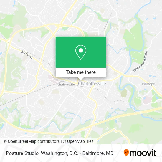 Posture Studio map