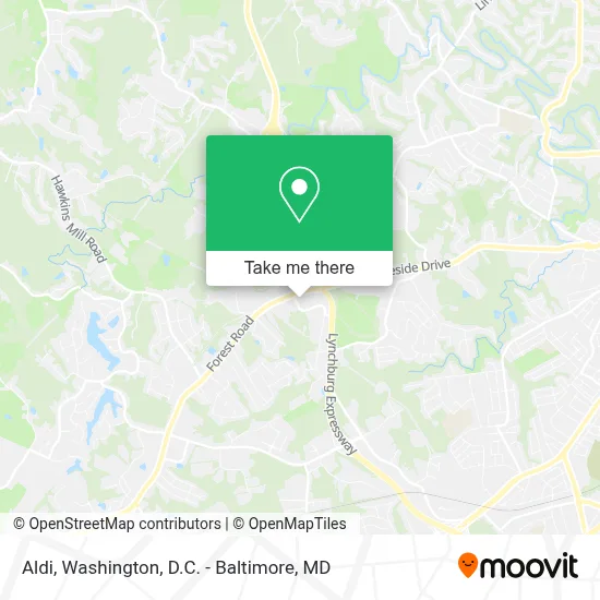 Aldi map