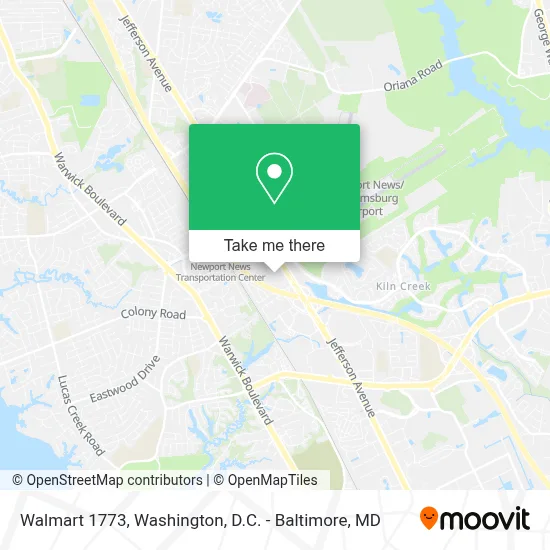 Walmart 1773 map