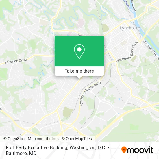 Fort Early Executive Building map