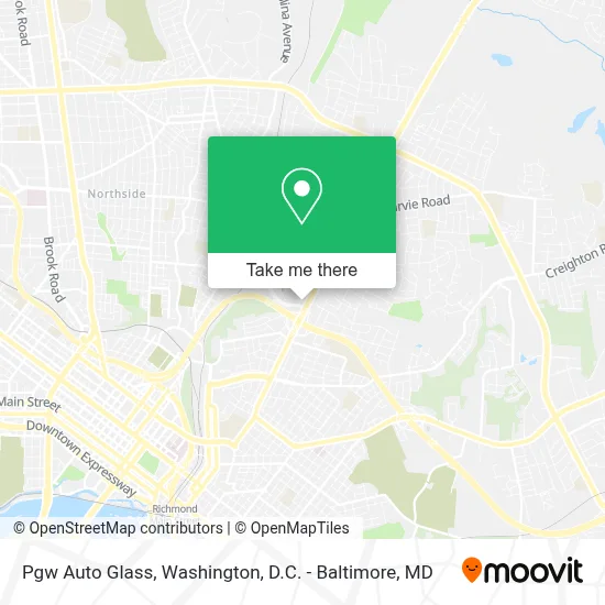 Pgw Auto Glass map