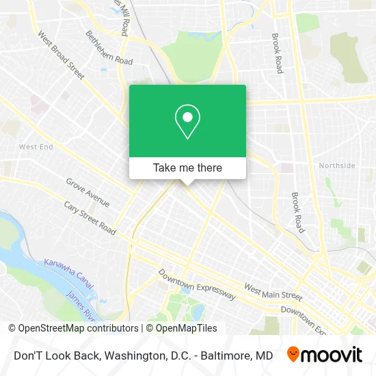 Don'T Look Back map