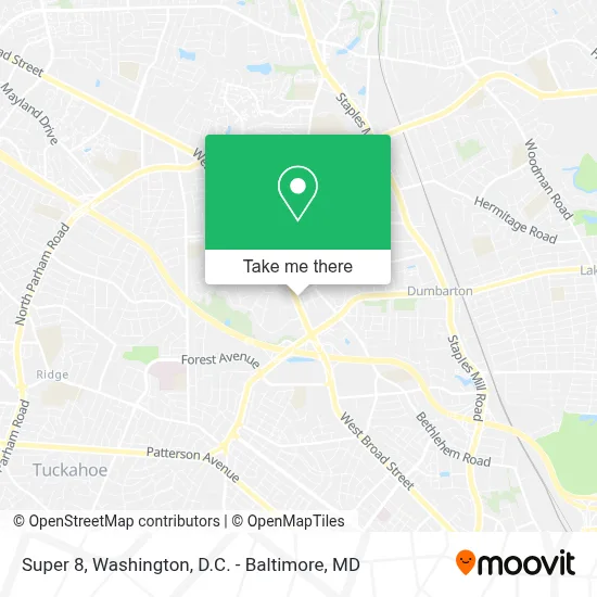 Super 8 map