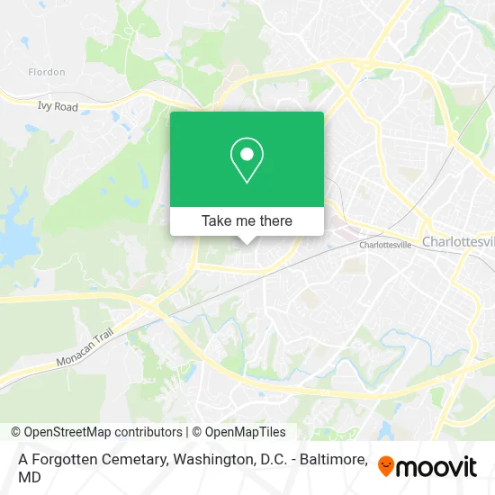 A Forgotten Cemetary map