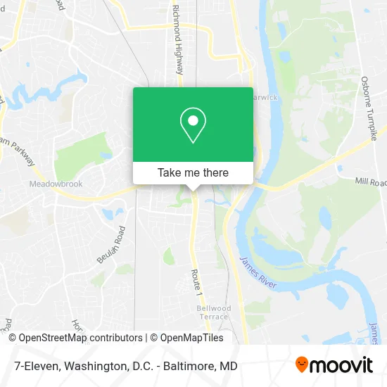 7-Eleven map