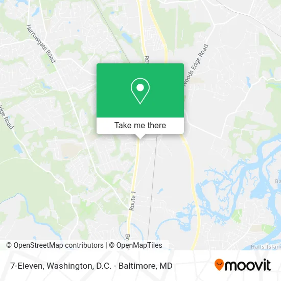 7-Eleven map
