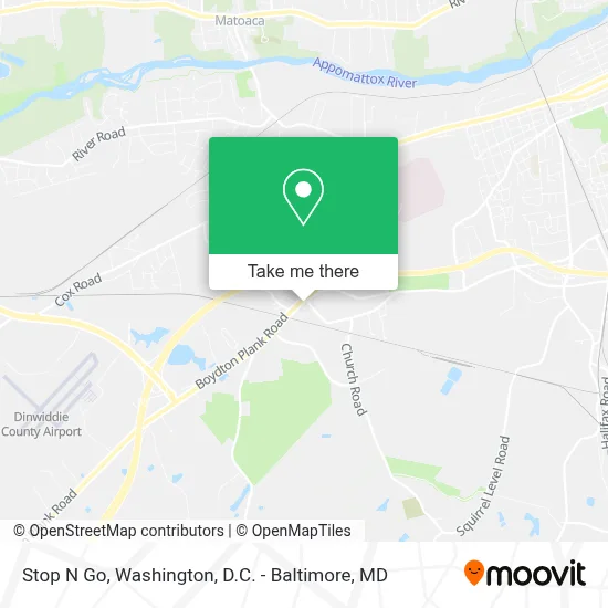 Stop N Go map