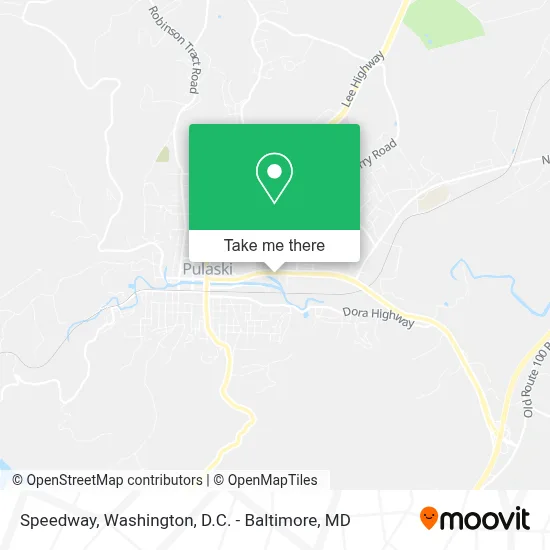 Speedway map