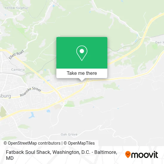 Fatback Soul Shack map