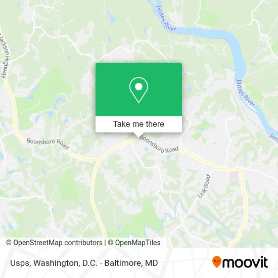 Usps map