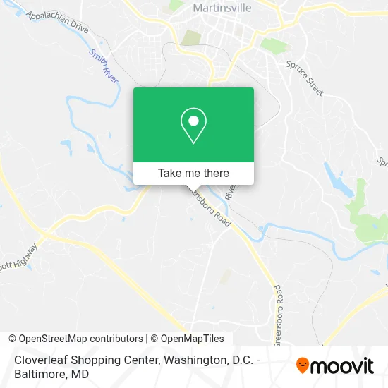 Cloverleaf Shopping Center map