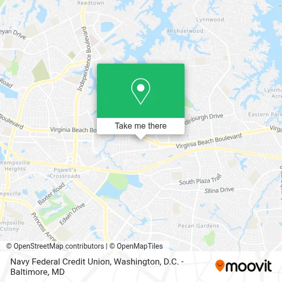 Navy Federal Credit Union map