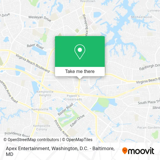 Apex Entertainment map
