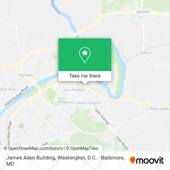 James Allen Building map