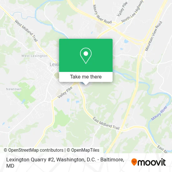 Lexington Quarry #2 map