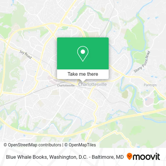Blue Whale Books map