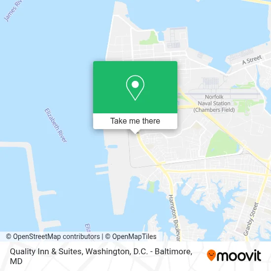 Quality Inn & Suites map
