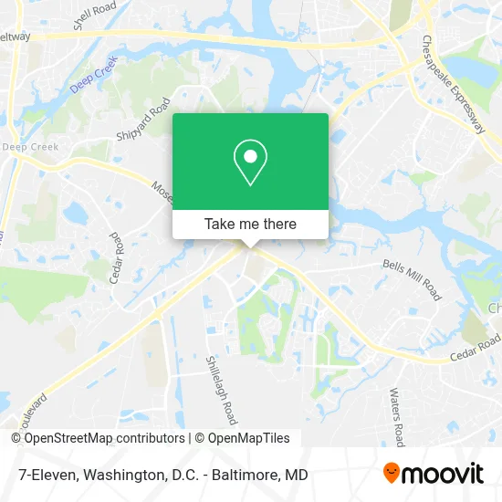 7-Eleven map