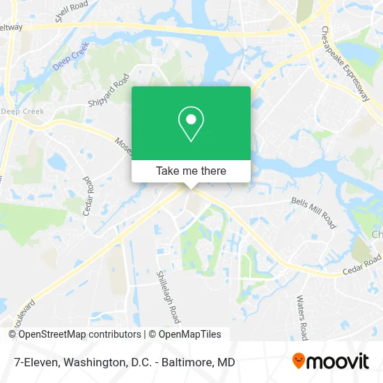 7-Eleven map