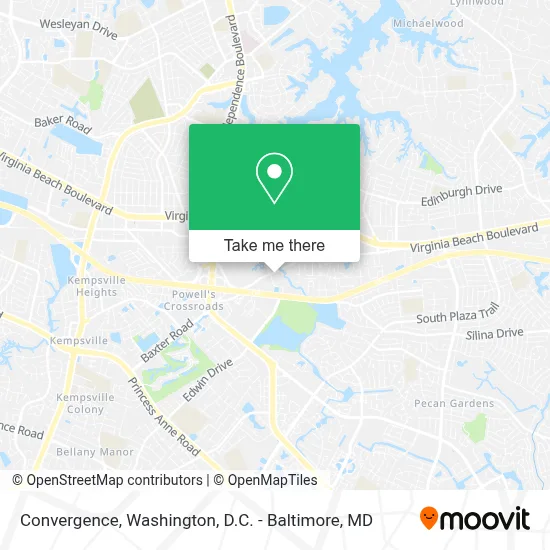 Convergence map