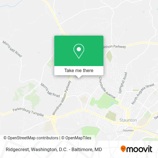 Ridgecrest map