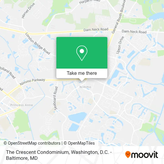 The Crescent Condominium map