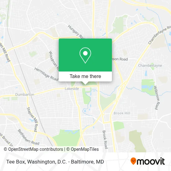 Tee Box map