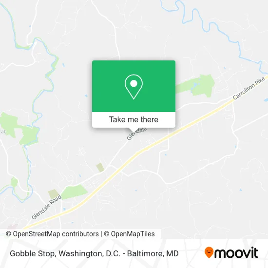 Gobble Stop map