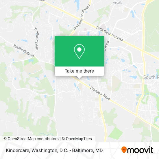 Kindercare map