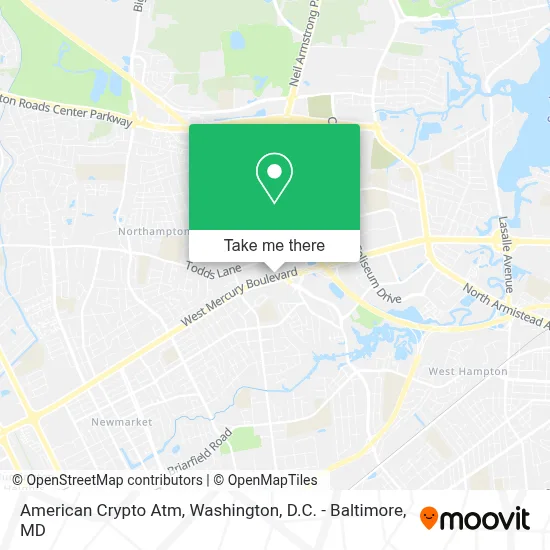 American Crypto Atm map