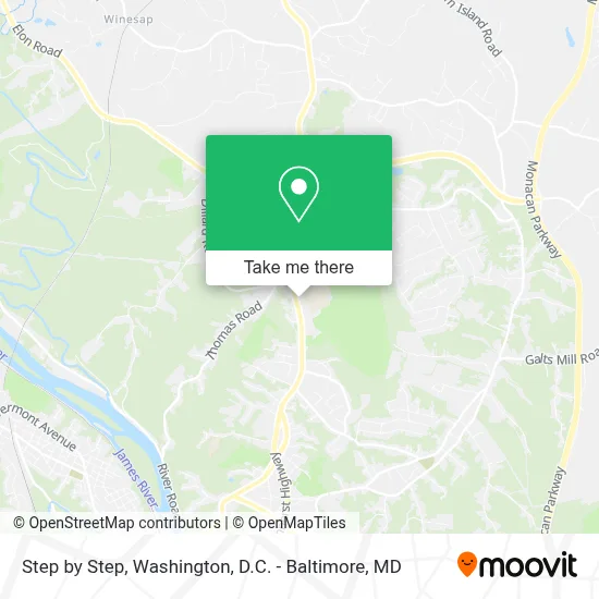 Step by Step map