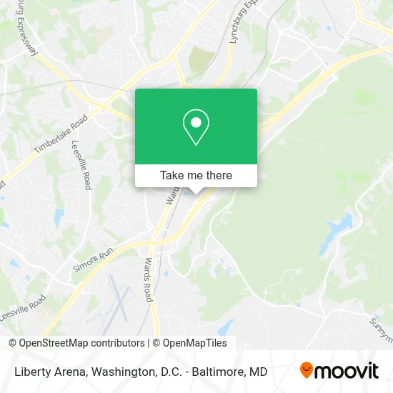 Liberty Arena map