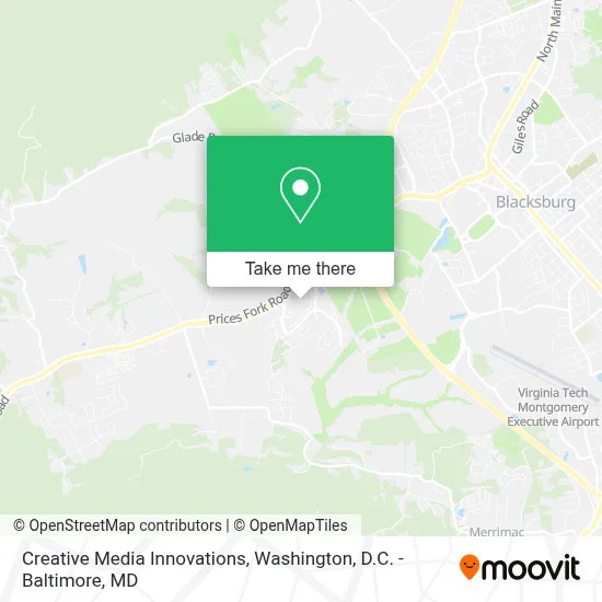 Creative Media Innovations map