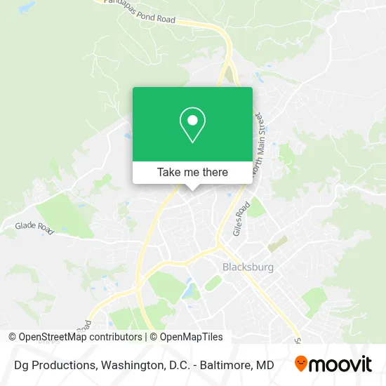 Dg Productions map