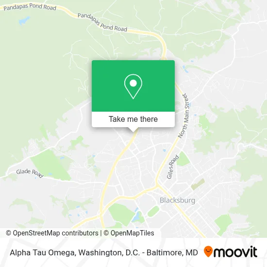Alpha Tau Omega map