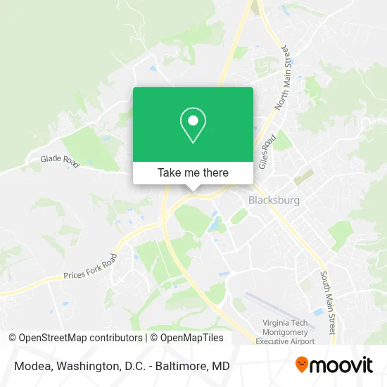 Modea map