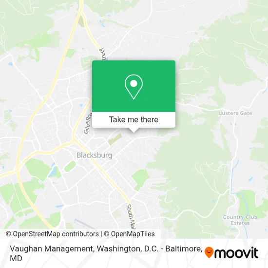 Vaughan Management map