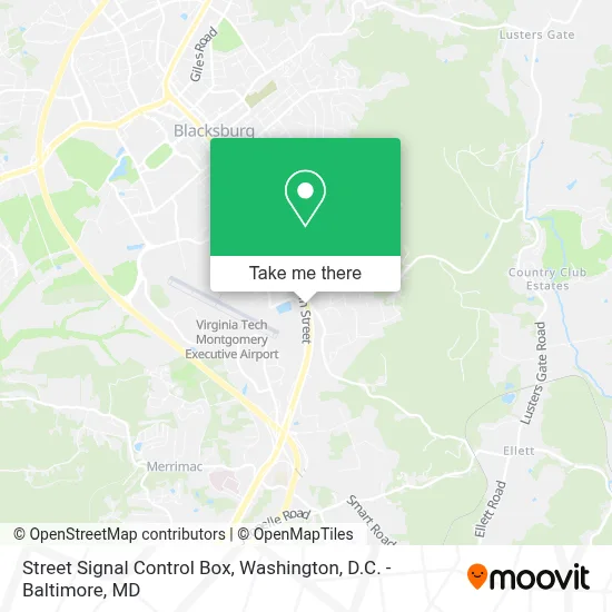 Street Signal Control Box map