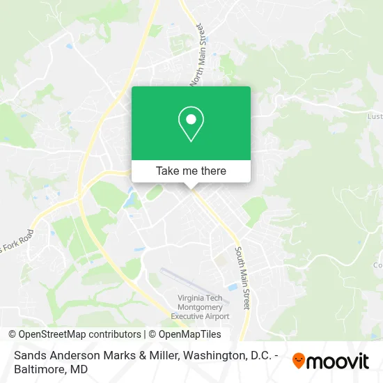 Sands Anderson Marks & Miller map