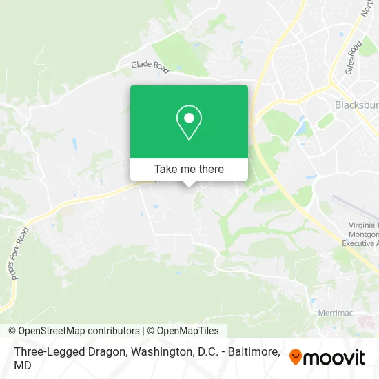 Three-Legged Dragon map