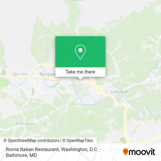 Roma Italian Restaurant map