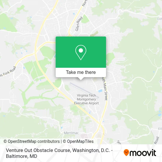 Venture Out Obstacle Course map