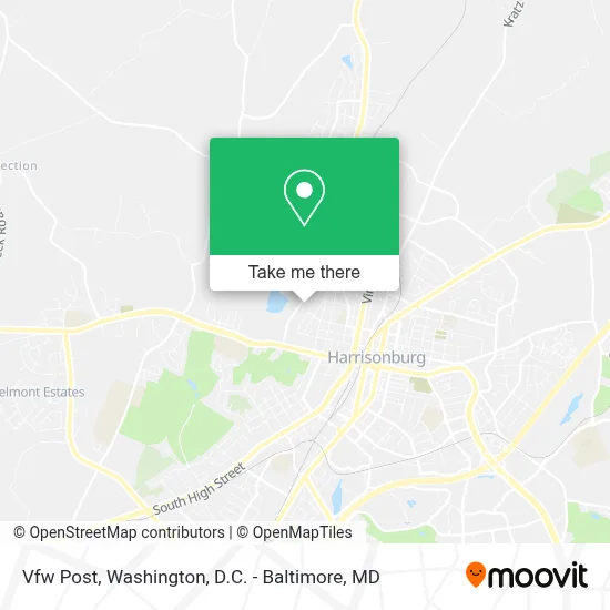 Vfw Post map