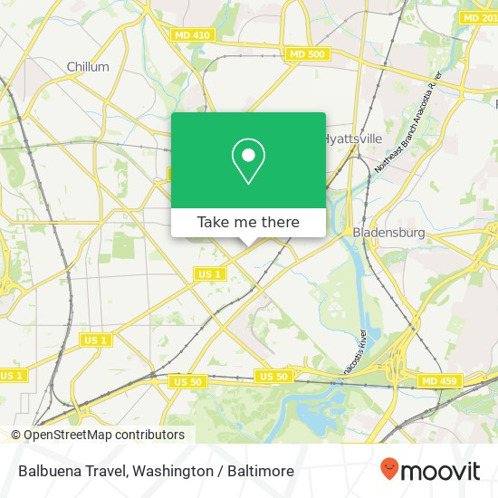 Mapa de Balbuena Travel