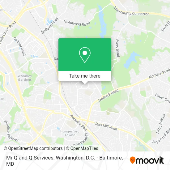 Mr Q and Q Services map