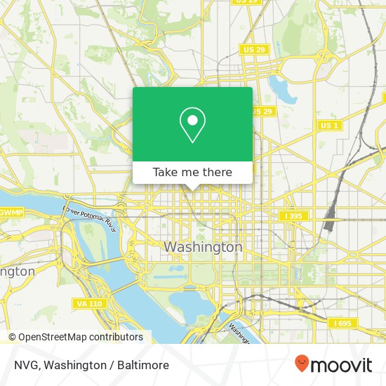 NVG, 1150 17th St NW map