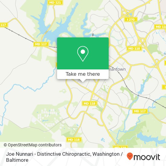 Mapa de Joe Nunnari - Distinctive Chiropractic, 13832 Bronco Pl