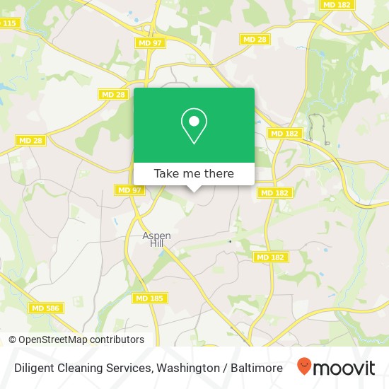 Diligent Cleaning Services, 3111 Whispering Pines Dr map