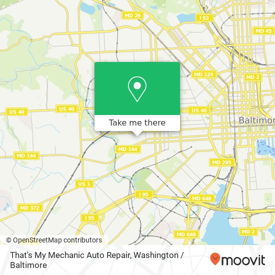 Mapa de That's My Mechanic Auto Repair, 104 McPhail St